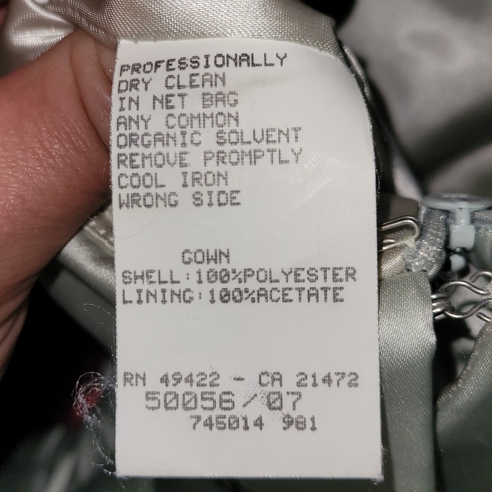 Cache Sage Green Formal Gown Size 8 - image 6